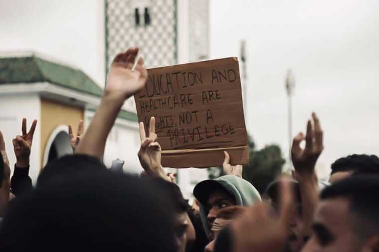 Moroccan activists take to the streets again demanding the release of detainees