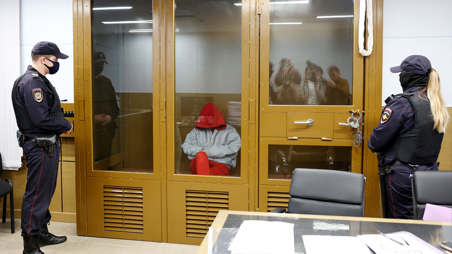 Избрание меры пресечения блогеру Блиновской по делу о неуплате налогов. Фото © ТАСС / Сергей Бобылев