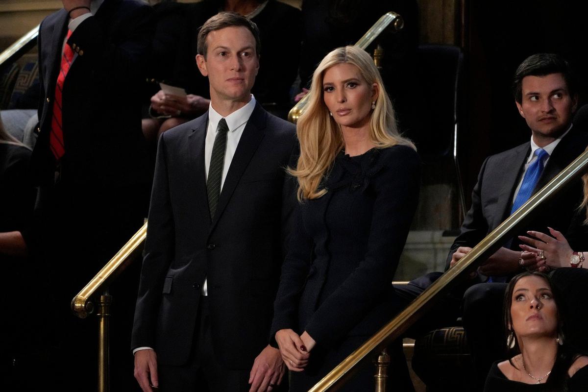 Джаред Кушнер и Иванка Трамп. Фото: AP / TASS