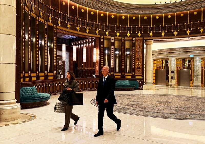 18 февраля 2025 года. Визит главы Российского фонда прямых инвестиций Кирилла Дмитриева в Эр-Рияд. Фото: AP / TASS